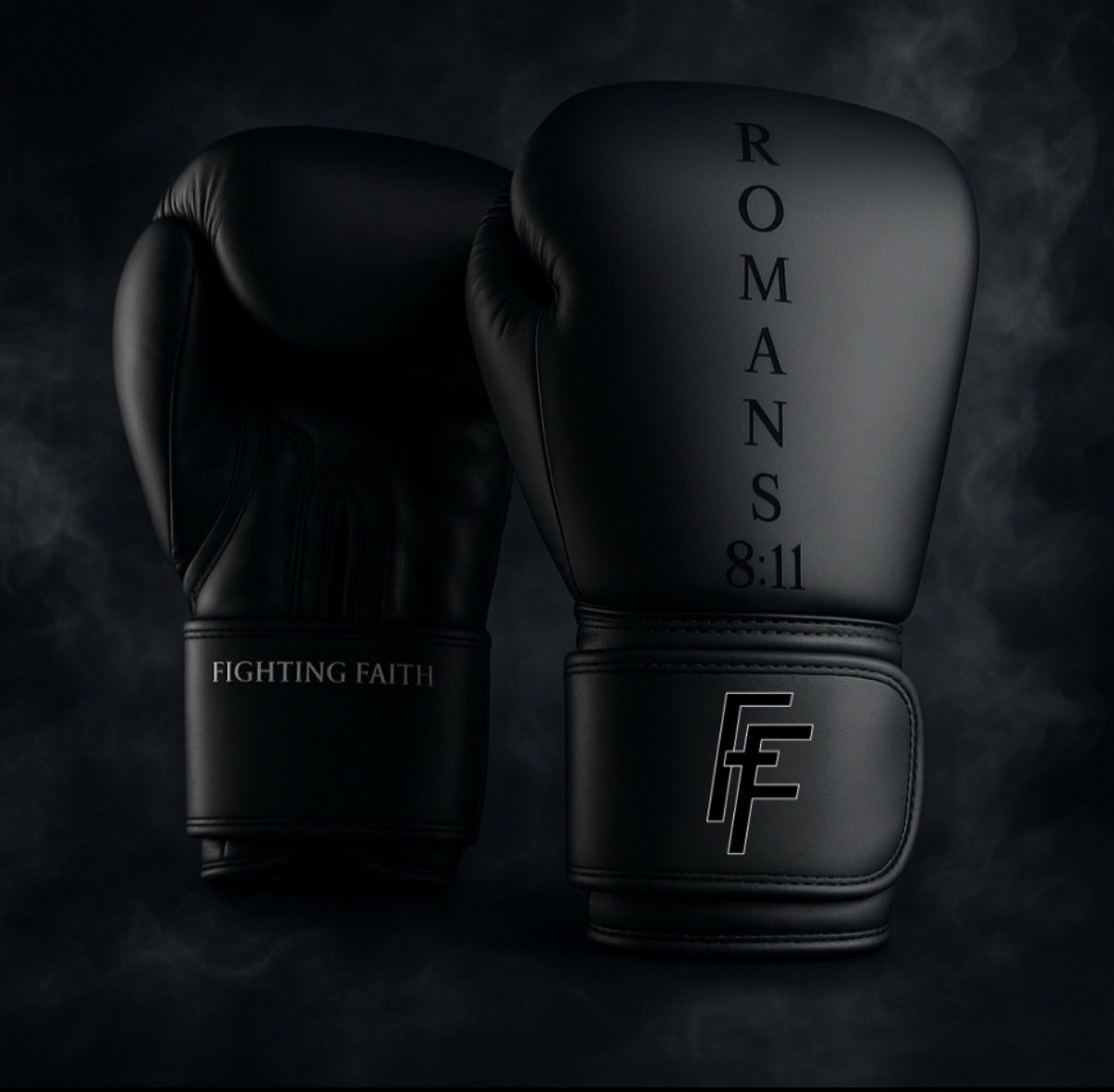 12oz Premium Boxing Gloves Romans 8:11